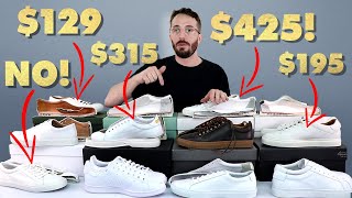 13 Sneaker Showdown  THE BEST WHITE SNEAKER and one to NEVER BUY [upl. by Leirvag119]