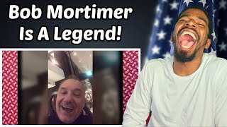 AMERICAN REACTS TO Bob Mortimers Train Guy [upl. by Sathrum154]