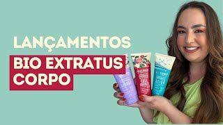 Novos Hidratantes Bio Extratus [upl. by Yanad]