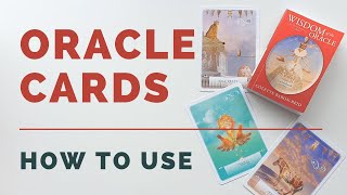 How to use Wisdom of the Oracle cards [upl. by Hassin]