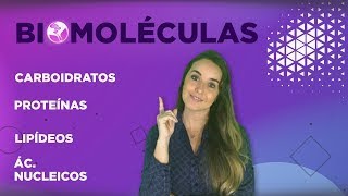 BIOMOLÉCULAS l Prof Louise Medeiros [upl. by Arihsat311]