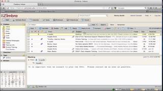 Viewing Email and Replying in Zimbra [upl. by Colwin]