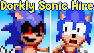 Friday Night Funkin VS Dorkly Sonic For Hire  Too Slow FNF ModSonicexe [upl. by Notyal]