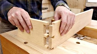 Hand Cutting Dovetails Using Cheap Tools [upl. by Nyad748]