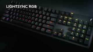 Introducing the G513 Carbon LIGHTSYNC RGB Mechanical Gaming Keyboard [upl. by Dawn118]