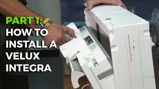 How to install a Velux Integra Electric Roof Window  Part 1 [upl. by Mureil303]