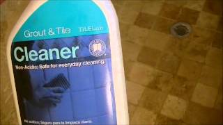 Cleaning Travertine Tile natural stone care [upl. by Tnarg875]