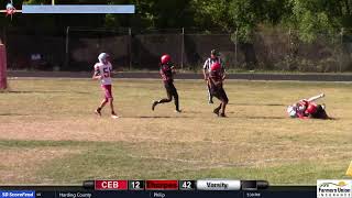 Pine Ridge Thorpes vs CEB Braves FB [upl. by Ddal]