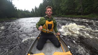 5 Days Whitewater Canoeing on the Spanish River [upl. by Ahsemrac635]