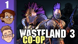 Lets Play Wasteland 3 Coop Part 1  Difficulties with Difficulty [upl. by Alica]