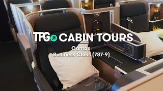 Cabin Tour Qantas 7879 Worlds Second Longest Flight Business Class [upl. by Eissen]