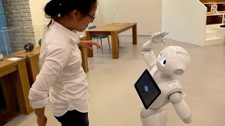 Meet Pepper the Friendly Humanoid Robot [upl. by Aitrop]