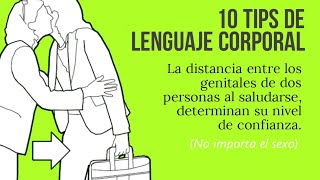 10 TIPS DE LENGUAJE CORPORAL 💗 PSICOLOGÍA [upl. by Graubert]