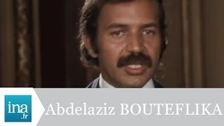 Abdelaziz Bouteflika quotles relations entre la France et lAlgérie en 1973quot  Archive INA [upl. by Sirois]