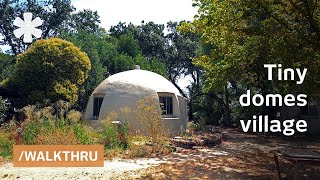 Dome village inspired by Buckminster Fuller as UC Davis dorms [upl. by Krantz]