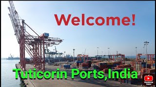 Tuticorin Port of India [upl. by Enileoj]