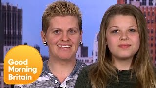 First Transgender Parent and Child Speak Out  Good Morning Britain [upl. by Ettenoitna]