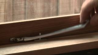 How To Install Casement Window Stays  DIY At Bunnings [upl. by Ecirtemed]