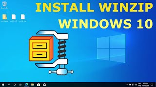 How To Download and Install WinZip on Windows 10 [upl. by Iduj]