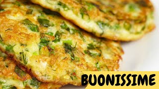 FRITTELLE DI ZUCCHINE BUONISSIME [upl. by Anirbac465]