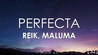 Reik Maluma  Perfecta Letra [upl. by Ahseia]