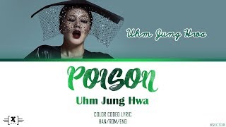 Uhm Jung Hwa 엄정화  quotPoisonquot Lyrics Color Coded HanRomEng [upl. by Erdua602]