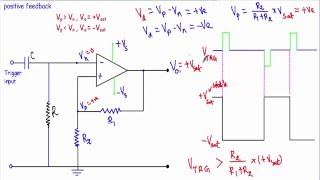 Opamp Bistable Multivibrator [upl. by Thesda]