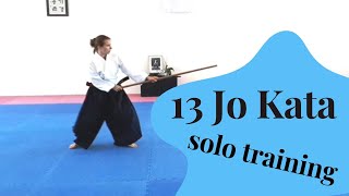 How to do 13 Jo kata easy amp smart training [upl. by Inaniel]