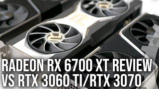 Radeon RX 6700 XT Review vs RTX 3060 Ti RTX 3070 RX 6800  Its Good But Is It Good Enough [upl. by Alleon]