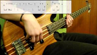 Red Hot Chili Peppers  Cant Stop Bass Cover Play Along Tabs In Video [upl. by Epstein]