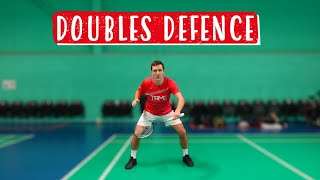 How To Defend In Doubles  The Fundamentals Of Badminton Defence [upl. by Zuleika]