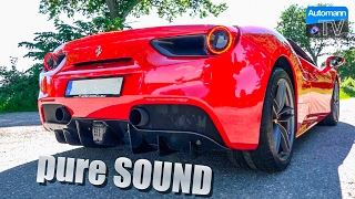 Ferrari 488 Spider 670hp  pure SOUND 60FPS [upl. by Enirehtahc]