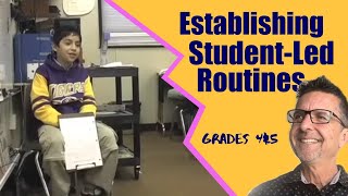 Classroom Observation Establishing Routines [upl. by Nerissa]