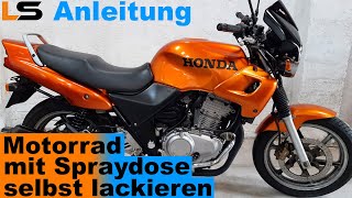 Bike mit Sprühdose lackieren  Schritt für Schritt erklärt vom LACKSTORE [upl. by Lowery]