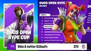 11th Place DUOS OPEN HYPE CUP Chapter 3 Season 3 [upl. by Fanchie104]