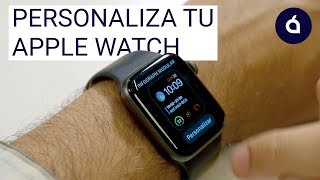 Cómo PERSONALIZAR la esfera de tu Apple Watch  Tutoriales de Applesfera [upl. by Edwina233]