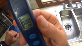 ZeroWater drinking products review TDS testing on city water vs ZeroWater [upl. by Linzy280]