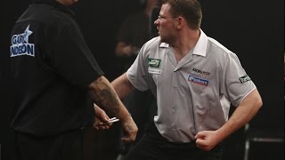 NINEDARTER  James Wade v Gary Anderson [upl. by Asehr]