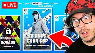 NEW DUO CASH CUP TOURNAMENT vs HACKERS Fortnite [upl. by Gosnell142]