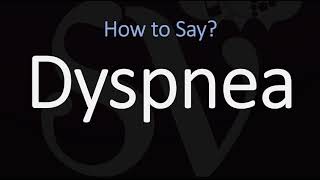 How to Pronounce Dyspnea CORRECTLY Meaning amp Pronunciation [upl. by Ikaz867]