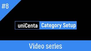 uniCenta oPOS Category Setup [upl. by Noland]