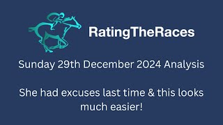 RatingTheRaces  Sunday 29th December Analysis [upl. by Htebsil]