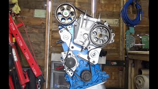 XUD9 Citroen ZX 19 Diesel Timing Belt Install [upl. by Yrallam488]