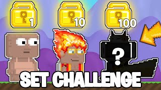 1WL 10WLS 100WLS SET CHALLENGE  FAN  Growtopia [upl. by Yrod]