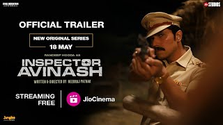 Inspector Avinash  Official Trailer  JioCinema  Randeep Hooda  Urvashi  Streaming Free 18 May [upl. by Ebarta]