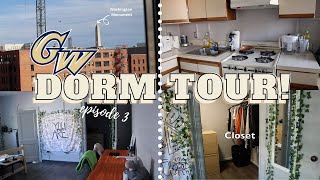 Dorm tour George Washington University dorm tour series episode 3 FSK dorm tour [upl. by Iarahs]