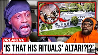 Katt Williams REACTS To FEDS Finding Secret Room In Diddy’s Miami House [upl. by Nehte]