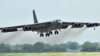 B52 Stratofortress Bombers In Action [upl. by Caty]