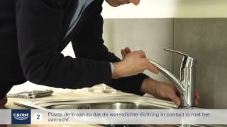 GROHE Keukenkraan installeren [upl. by Hermosa]