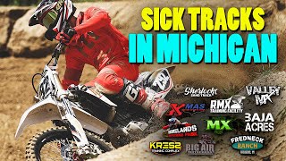 Ten Awesome Motocross Tracks In Michigan [upl. by Narruc]